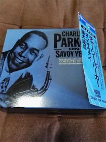 CD唱片 绝品JAZZ珍藏 SAVOY  查理帕克在SAVOY全集 8CD 日本凸字CSR首版