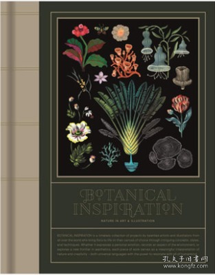 Botanical Inspiration 灵感:自然艺术插画 英文原版绘画插画