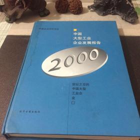 中国大型工业企业发展报告.2000年:世纪之交的中国大型工业企业