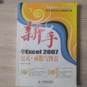 新手学Excel 2007公式：函数与图表