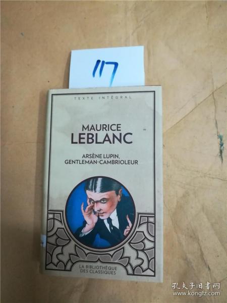 MAURICE LEBLANC【精装，扉页受损】