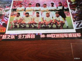 足球俱乐部1999年第14期 梦之队主力阵容 88--89欧洲冠军杯冠军