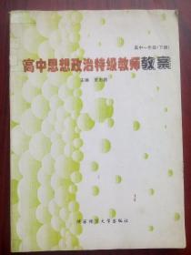 高中思想政治 特级教师 教案，共2本，高中思想政治，高中思想政治教师，思想政治教案