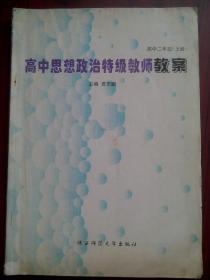 高中思想政治 特级教师 教案，共2本，高中思想政治，高中思想政治教师，思想政治教案