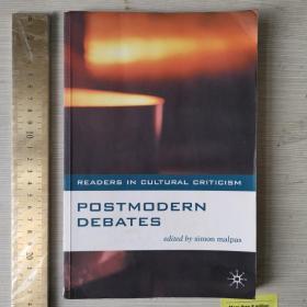 cultural  criticism postmodern debates postmodernism postmodern turn short introduction 后现代的论争: 文化批判主义 英文原版