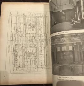 民国时期 建筑月刊某期散页2-102页特价