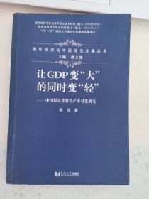 让GDP变“大”的同时变“轻”：中国提高资源生产率对策研究