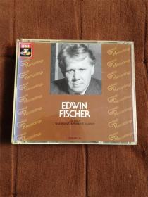 绝品珍藏 东芝EMI 巴赫-平均律全集/费舍尔 FISCHER/BACH 4CD 东芝首版