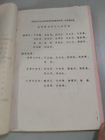 （**）共青团常州市教育局首次代表大会史料1册（150多页）（浓浓的战斗味）（如同中央开大会，各种资料请示决议证件一应俱全）