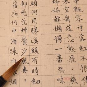 历代碑帖精粹 明文徵明小楷三种小楷毛笔书法字帖碑帖落花诗赤壁赋