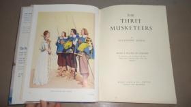 The Three Musketeers -大仲马《三个火枪手》精装全插图版 原书衣全 品相上佳 超大开本