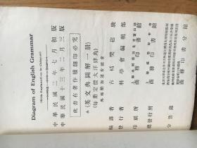 英文典图解 【品低 见图 1924年】