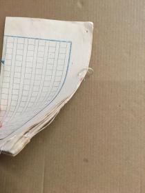 慕而堂女校作文簿 无封面未使用