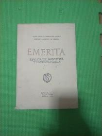 EMERITA REVISTA DE LINGVISTICA Y FILOLOGIA CLASSICA