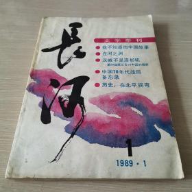 长河文学季刊 1989.1