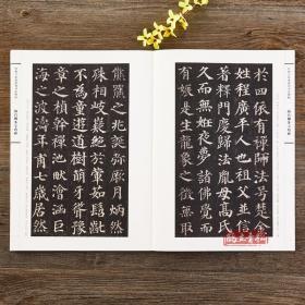 颜体颜真卿字帖多宝塔碑 楷书毛笔书法字帖附带技法解析 经典与传承系列书法碑帖