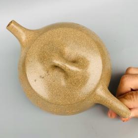 民间艺人制 段砂石瓢壶