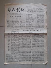 重庆 创刊号 系列：1979年《沙区影讯》创刊号。