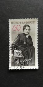 德国邮票（人物）：1979 The 100th Anniversary of the Birth of Agnes Miegel, 1879-1964艾格尼丝·米格（Agnes Miegel）诞辰100周年，1879年至1964年 1套1枚