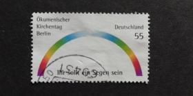 德国邮票（宗教）：2003 Ecumenical Church Day - Berlin大公教会日-柏林 1套1枚