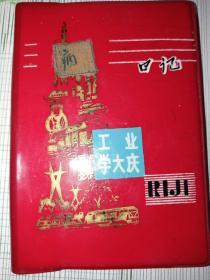 塑料日记本（含蔬菜病害笔记、五幅雷锋插图）