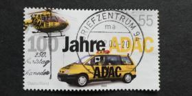 德国邮票（汽车）：2003 The 100th Anniversary of German Automobile Club ADAC德国汽车俱乐部ADAC成立100周年 1套1枚