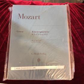 莫扎特钢琴四重奏kv478 und
493（德国亨乐原版）