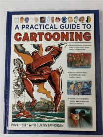 The Professional Step-by-Step Guide to Cartooning动画片指南 精装英语现货
