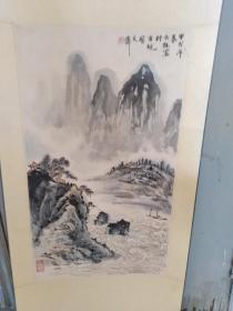 张大林山水画（售出不退互给好评拒绝私聊私涵）