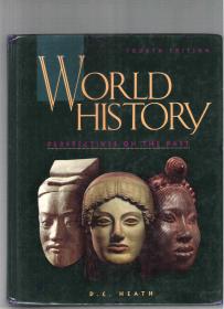 英文原版历史书 Forth edition World History perspective on the past 16开本精装本 称重2000克《世界历史》