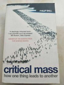 Critical Mass：How One Thing Leads to Another