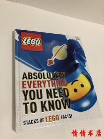 LEGO Absolutely Everything You Need to Know 精装 DK乐高百科图鉴 英文原版