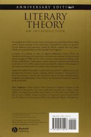 Literary Theory: An Introduction  英文原版  二十世纪西方文学理论 特雷伊格尔顿 Terry Eagleton