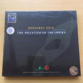 中图原版-百老汇音乐 歌声魅影 The Phantom of the Opera Broadway Gold  CD  全新未拆