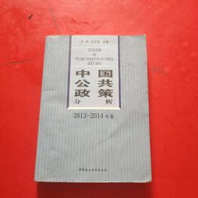 中国公共政策分析（2013-2014年卷）内有划线