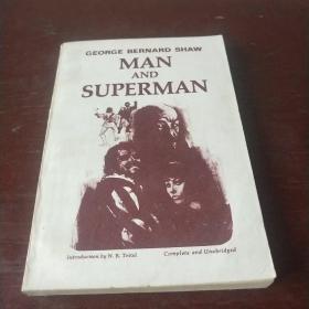 MAN AND SUPERMAN人与超人英文