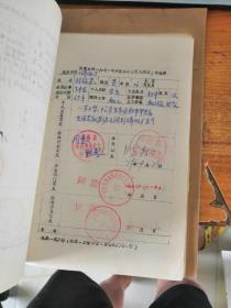 河南省革命委员会农业局政工处 博爱农场1971年11月底以前临时工转正审批表（二）