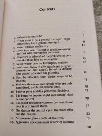NO-NONSENSE MANAGEMENT A General Manager s primer