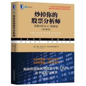 炒掉你的股票分析师：证券分析从入门到实战（原书第2版）