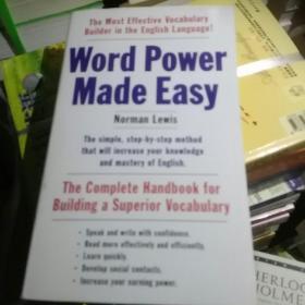 Word Power Made Easy: The Complete Handbook for Building a Superior Vocabulary 英文原版