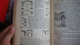 Architectural Composition <建筑构件> 英文插圖本 布面精裝18開  龍門聯合書局   中華民國二十攻年影印發行.