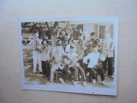 1955年六一操作各种乐器的少男少女老照片