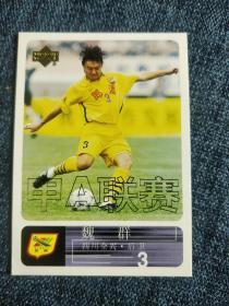 2000年中国足球甲A 球星卡 （规格9*6.5cm）
