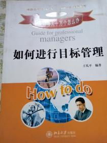 职业经理人十万个怎么办：如何进行目标管理