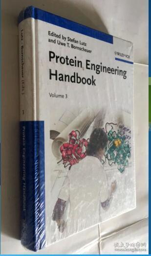 Protein Engineering Handbook  蛋白质工程手册： 库存书 精装  九五品