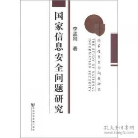 国家信息安全问题研究               李孟刚 著