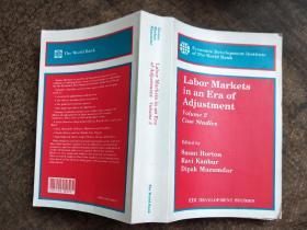 Labor markets in an era of adjustment VOLUME 1+2  （2本合售）