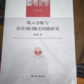 收入分配与经常项目顺差问题研究