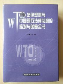 WTO法律规则与中国现行法律制度的应对与策略全书【内页干净】
