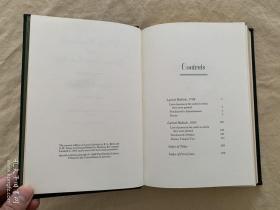 Franklin library真皮限量本：Lyrical Ballads 《华兹华斯&柯勒律治抒情诗选》 世界永恒经典100本名著系列丛书